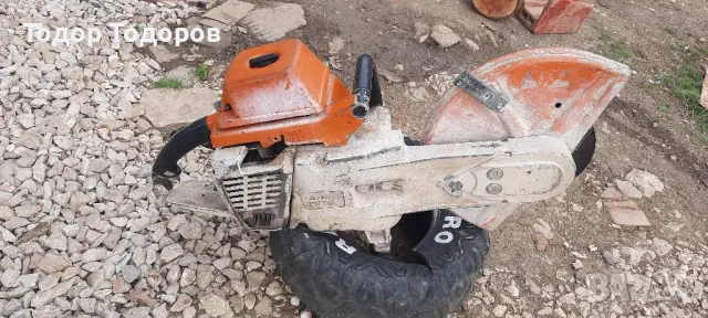 Фугорез STIHL TS750  100cc. 7к.с. 350мм. Щил, снимка 2 - Други машини и части - 48986728