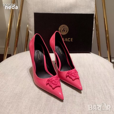 Versace 2022 (реплика) 97, снимка 6 - Дамски обувки на ток - 35305050