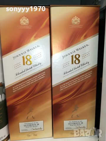 djohnnie walker 18-празно шише с кутия за колекция 1607221709, снимка 5 - Колекции - 37410068