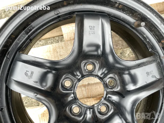 16 цола джанта 5х110 Opel Astra Zafira Meriva Signum 6,5J et39, снимка 2 - Гуми и джанти - 49349521
