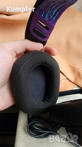 Logitech G335 – много леки и удобни геймърски слушалки, отлично състояние, снимка 3 - Клавиатури и мишки - 53512451