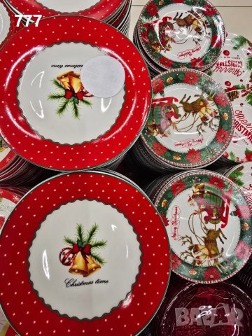 коледни чинии, снимка 8 - Чинии - 48088519