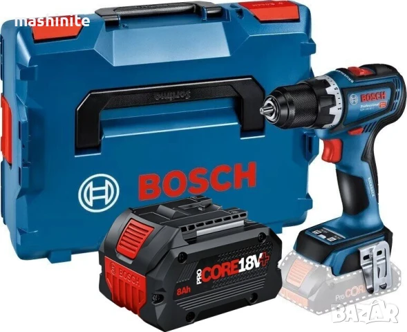 Акумулаторен винтоверт GSR 18V-90 C Solo L-boxx 1xProCORE 8.0Ah+ Bosch, снимка 1