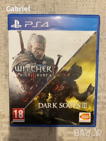 The Witcher 3 Wild Hunt + Dark Souls 3 PS4