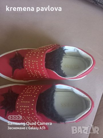 Червени Guess, снимка 3 - Дамски ежедневни обувки - 32753967