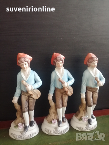 Тройка керамични фигури