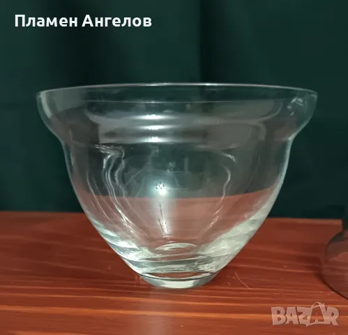 Комплект от 5 ретро стъклени вложки. , снимка 3 - Прибори за хранене, готвене и сервиране - 49349462