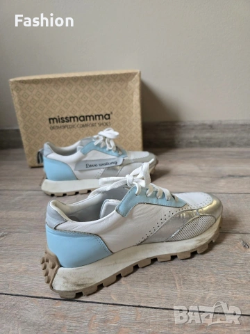Ортопедични дамски маратонки \ сникърси от естествена кожа MISSMAMMA, снимка 6 - Маратонки - 53093538
