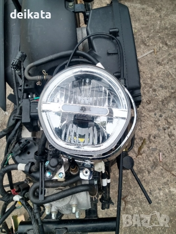 SYM Fiddle IV 50 E5 скутер 2021 г. Модел на части, снимка 9 - Мотоциклети и мототехника - 52043248