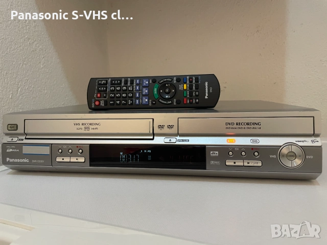 Panasonic DMR-ES30VEBS VHS-DVD recorder, снимка 2 - Плейъри, домашно кино, прожектори - 53348073