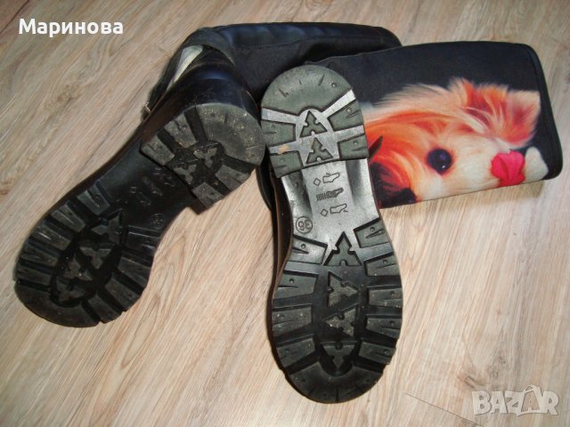 Чудесни гумени ботушки с кученце +подарък Дъждобран, снимка 8 - Детски боти и ботуши - 43099334