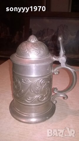 МЕТАЛНА РЕТРО ХАЛБА-16Х14Х10СМ-ВНОС ХОЛАНДИЯ, снимка 7 - Антикварни и старинни предмети - 27810380