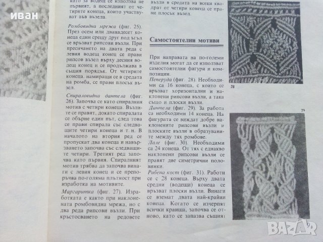 Модерни ръчни изделия - Б.Херцег,Д.Чокош,Е.Пайер,В.Прос,Е.Салонтай, А.Кун - 1988г. , снимка 6 - Други - 39458766