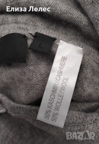 FFC дамски пуловер кашмир и вълна размер L, снимка 6 - Блузи с дълъг ръкав и пуловери - 52803320