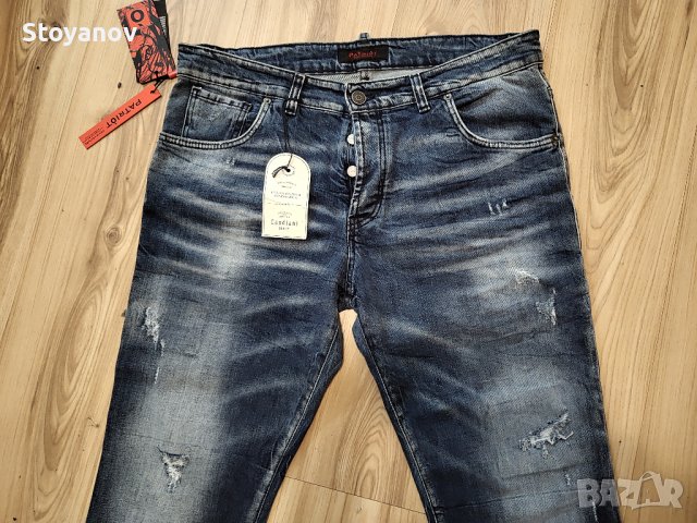 дънки Patriòt Jeans Uomo Regular Fit W40/54 -W36, снимка 7 - Дънки - 39953989
