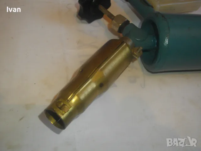 НОВА РУСКА СССР МИНИ БЕНЗИНОВА ГОРЕЛКА 0,2л Масивна 1971г. Ретро Винтидж, снимка 4 - Други инструменти - 47878432