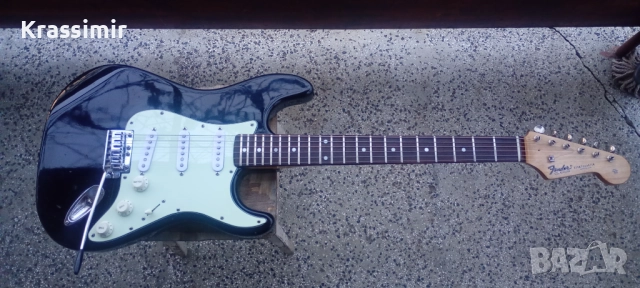 Custom Stratocaster 63 Black. Електрическа китара.