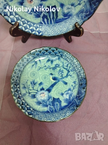 Японски порцеланов сет, снимка 3 - Чинии - 53479891