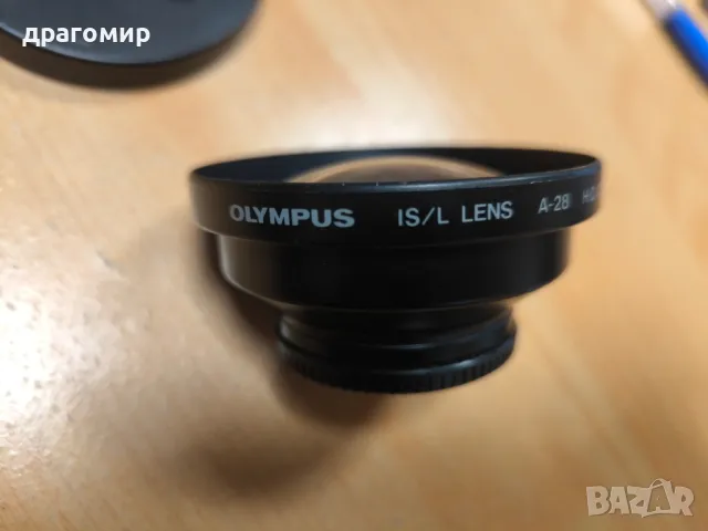 OLYMPUS IS/L LENS A-28 H.Q.CONVERTER 0,8x, снимка 4 - Обективи и филтри - 48113446