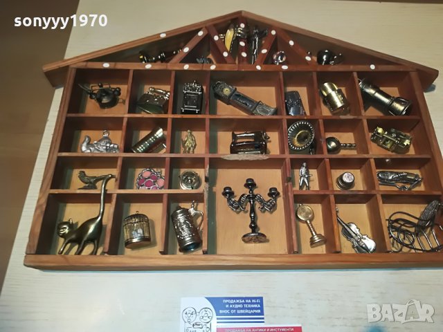 дървена къща с златинки-ретро колекция-внос швеицария, снимка 3 - Колекции - 28331273