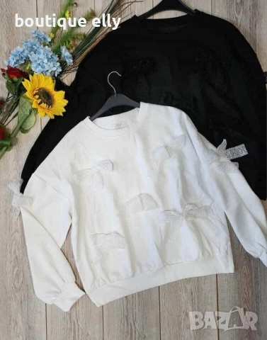 дамска блуза с панделки