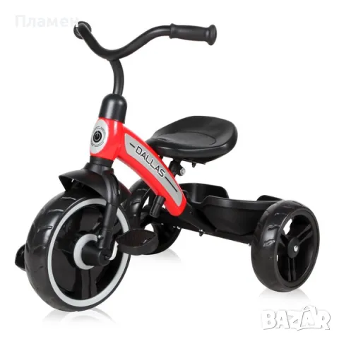 Колело-триколка DALLAS LORELLI - червено, снимка 6 - Детски велосипеди, триколки и коли - 49517971