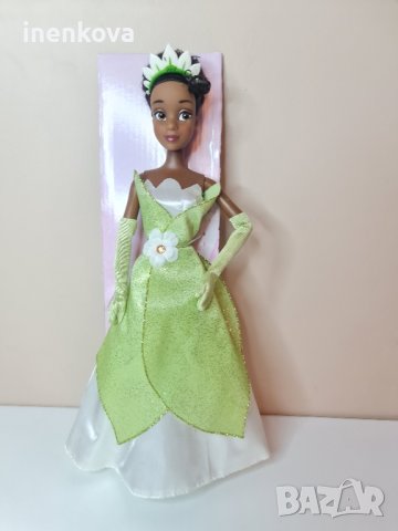 Оригинална кукла Тиана - Принцесата и жабокът - Дисни Стор Disney Store , снимка 2 - Кукли - 24934540