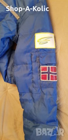 Kids' Vintage SUBARU RALLY TEAM Norway STI Puffer Hooded Jacket, снимка 8 - Детски якета и елеци - 35226080