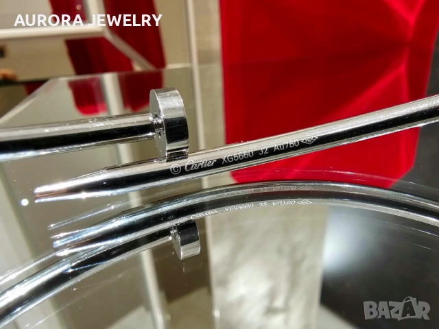 CARTIER Nail Juste un Clou Classic Silver Колие Пирон, снимка 8 - Колиета, медальони, синджири - 53238949