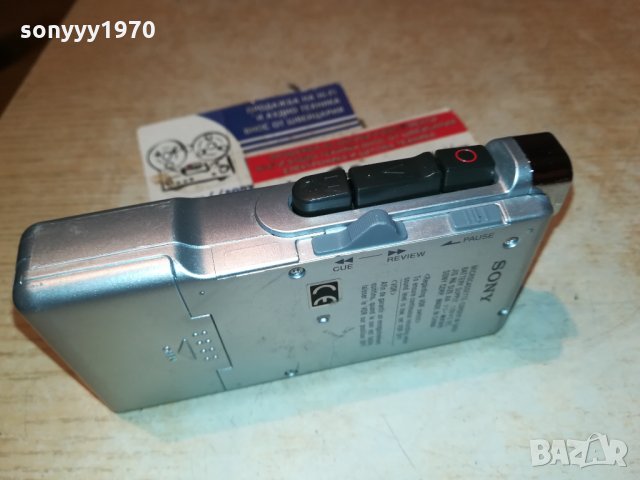 SONY M-560V ВНОС GERMANY 0411211200, снимка 12 - Радиокасетофони, транзистори - 34691909