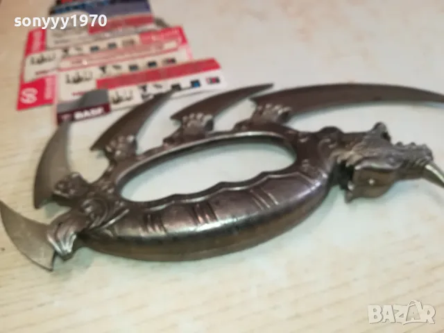 БОКС-НОЖ С МНОГО МЕТАЛНИ ОСТРИЕТА 30СМ-ВНОС GERMANY 1603251245, снимка 6 - Ножове - 49514541