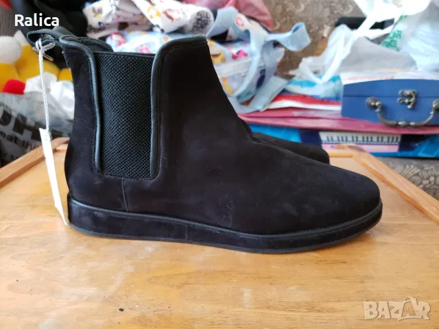 Маркови боти естествен набук, водонепромокаеми САЩ, снимка 2 - Дамски боти - 47372539