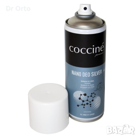 Coccinè Nano Deo silver Антибактериален Дезедорант за обувки, 400 ml, снимка 3 - Други - 43601338