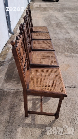 Столове-масив 5бр.№037, снимка 6 - Столове - 52314707