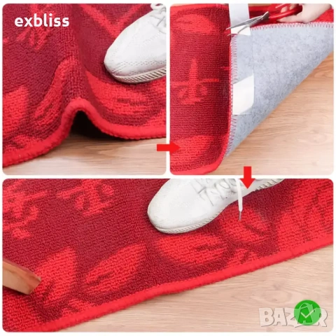 Прозрачна двойно-залепяща нано лента 1м., снимка 4 - Други - 53387615