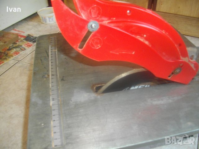 600 Вата-ф180мм-Машина Сухо Рязане Плочи-Плочки-Почти Нова-Отлична-Practyl, снимка 4 - Други инструменти - 33485712