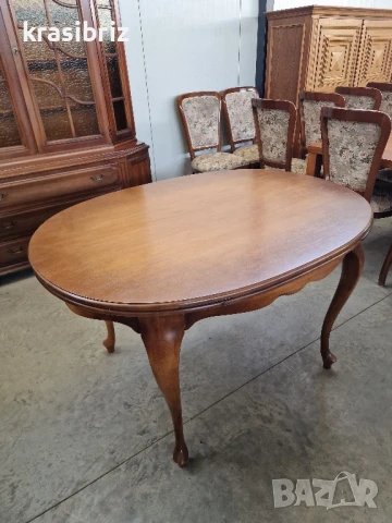 Масивна Барокова Разтегателна Маса-внос от Германия!