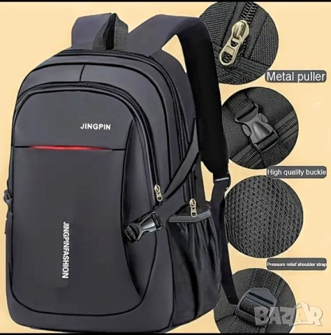 Качествена раница с голям капацитет и множество джобове , снимка 6 - Раници - 52067381