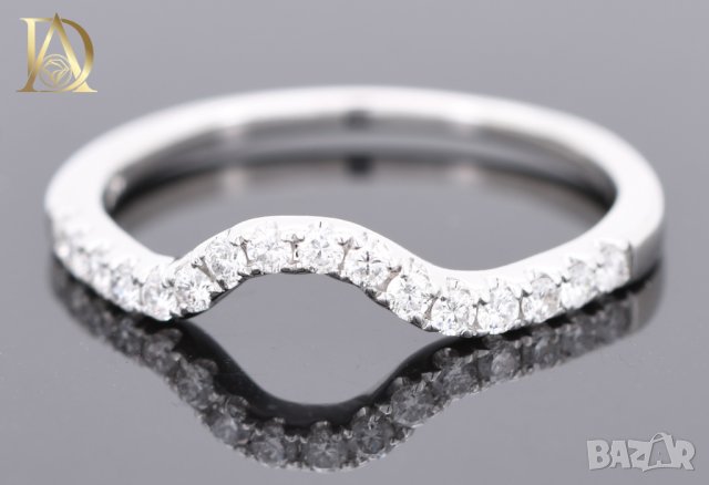 Нов Сет от Два Златни Пръстена с 1.52кт Естествени Диаманти, снимка 7 - Пръстени - 44104001