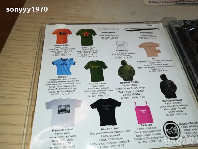 SCOOTER CD MADE IN GERMANY 2111231148, снимка 12 - CD дискове - 43085773