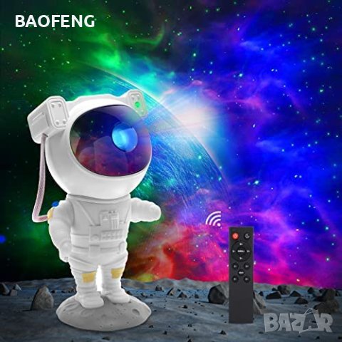 %Нови Астронавт 3 модела Детска нощна лампа звездно небе проектор 360 модел ULT Galaxy Star Project , снимка 4 - Друга електроника - 43378248