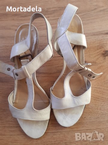 Дамски сандали естествена кожа, снимка 1