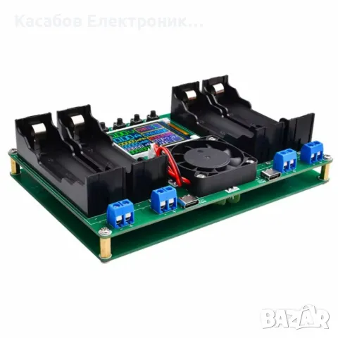 Тестер за капацитет на батерии 4 x 18650 с USB-C, снимка 3 - Друга електроника - 49878650