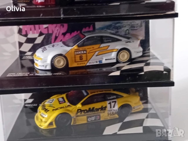 Opel Calibra, Mercedes, F1, BMW DTM, Alfa Romeo 1:64 Minichamps, Spark, снимка 5 - Колекции - 51818600