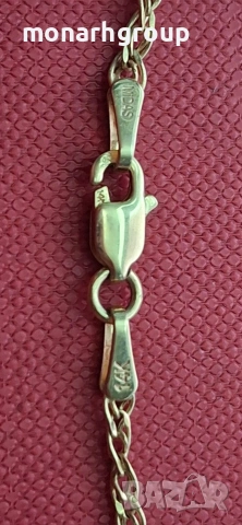 Златна верижка с висулка, снимка 6 - Колиета, медальони, синджири - 53216199