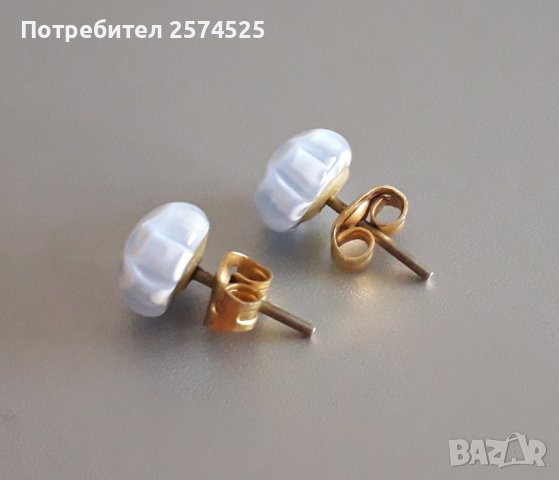 Италиански обеци от Венецианско стъкло Murano Millefiori, снимка 4 - Обеци - 44004222