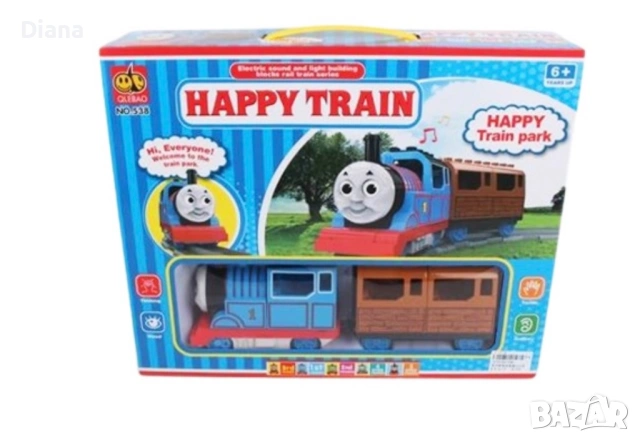 Музикално влакче на релси Томас - Happy train