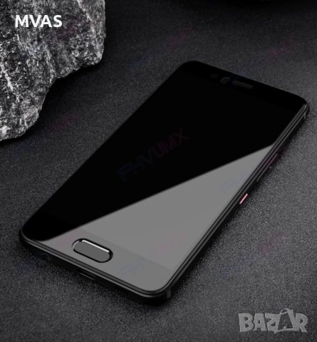 Huawei P10 Plus Стъклен протектор с черни рамки пълно покритие, снимка 3 - Фолия, протектори - 43323352