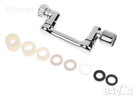 Универсален накрайник 1080 градуса, смесител, чешма, баня,кухня,кран удължител , снимка 3 - Аксесоари за кухня - 39786636