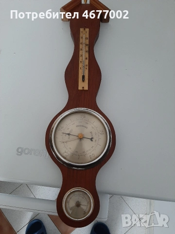 немски барометар, снимка 7 - Антикварни и старинни предмети - 53520024